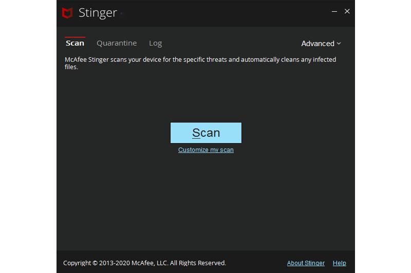 McAfee AVERT Stinger x64��ͼ1