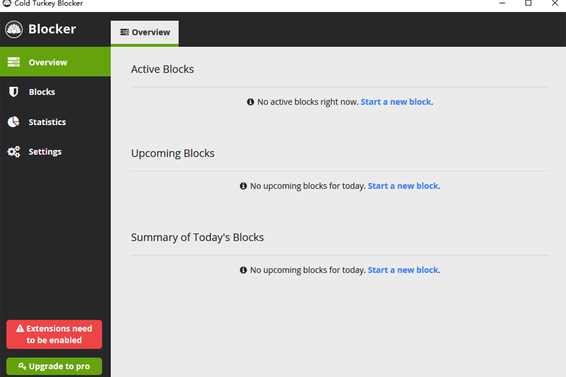 Cold Turkey Mac���ͼ1