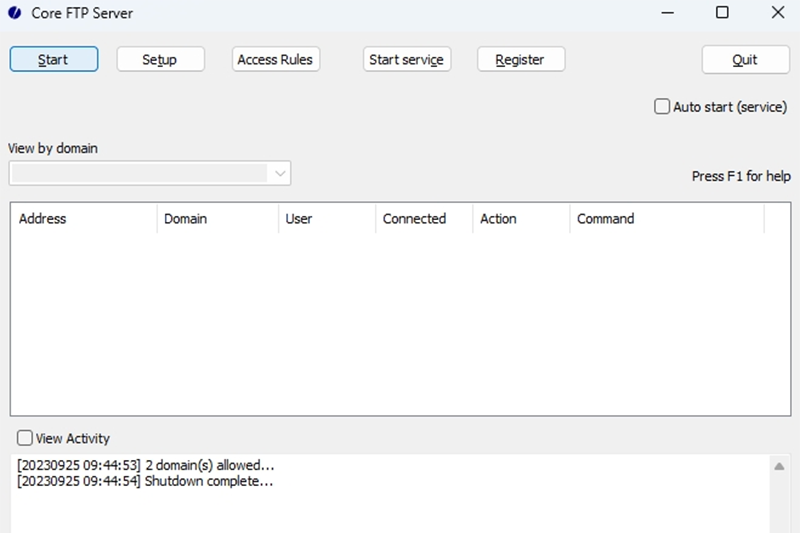 Core FTP Server��ͼ2